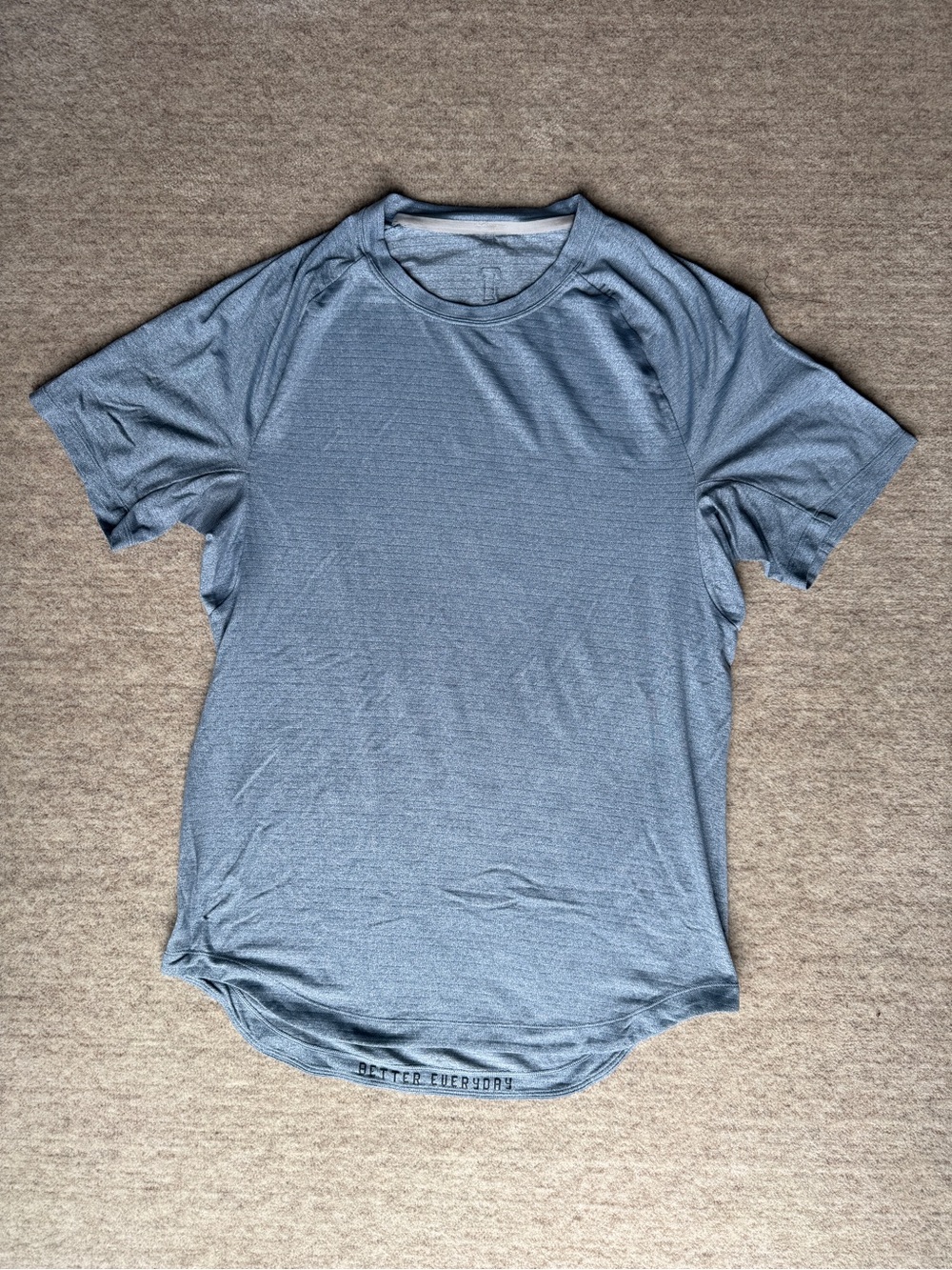 Lululemon blue license to train men’s short sleeve
